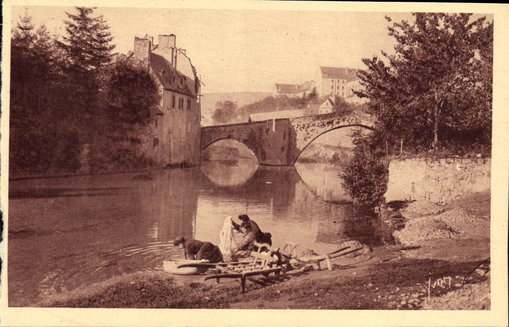 Gorges du Tarn — Pont Notre-Dame — Les Éditions d'Art Yvot, Paris