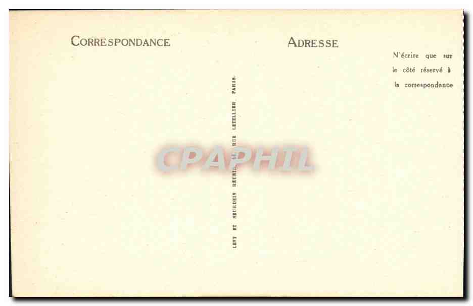 CPA Chatel Guyon L Etablissement Thermal et le Parc Les Nouveaux Thermes — Rückseite