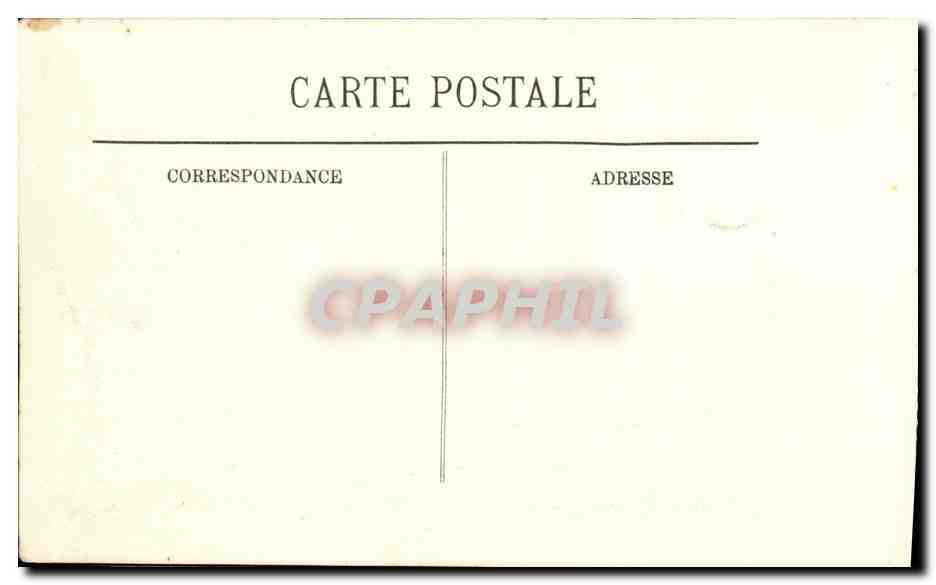 CPA Pierrefonds La Chateau et l Etang — Rückseite