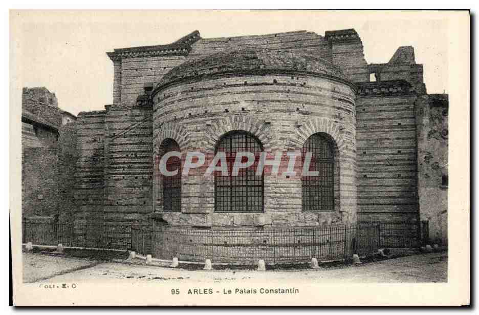 Arles - Le Palais Constantin — éditeur COLT & C. n° 95