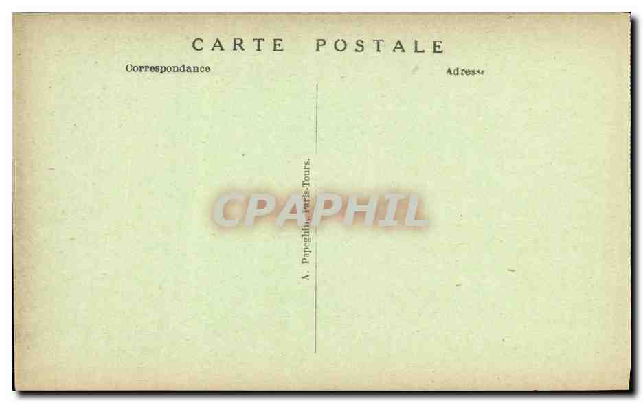 CPA Chateau de Chambord Carosse de Gala du Comte de Chambord  — Rückseite