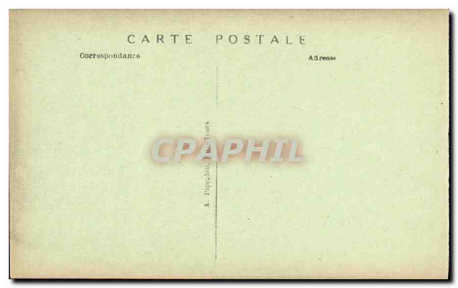 CPA Chateau de Chambord L Oratoire de Francois 1er — Rückseite