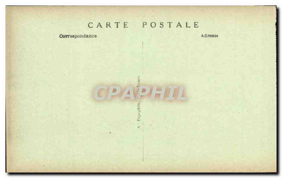 CPA Chambord Le Chateau Les combles bordes de galeries et de chemins de ronde — Back