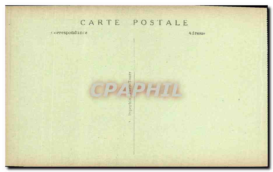 CPA Chambord Le Chateau La Grande Lanterne — Rückseite
