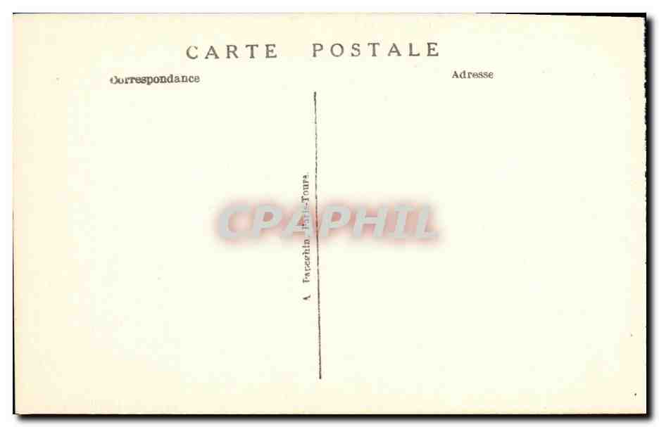 CPA La Madeleine Prison de M Degu1erry a la Roquette avec son mobilier Paris  — Rückseite