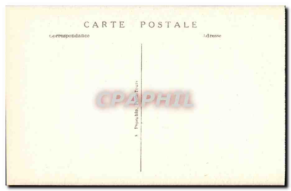CPA La Madeleine Ange Adorateur du Maitre Autel Paris  — Verso