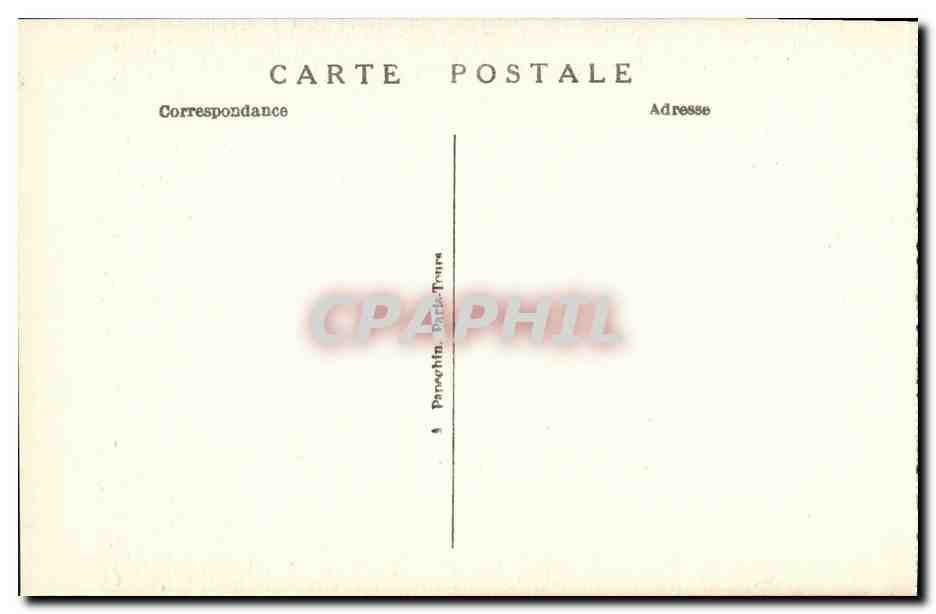 CPA La Madeleine Benitier en Marbre Surmonte d Un Ange Paris  — Rückseite