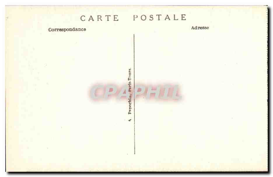 CPA La Madeleine Les Fonts Baptismaux Le Bapteme du Christ Paris  — Rückseite