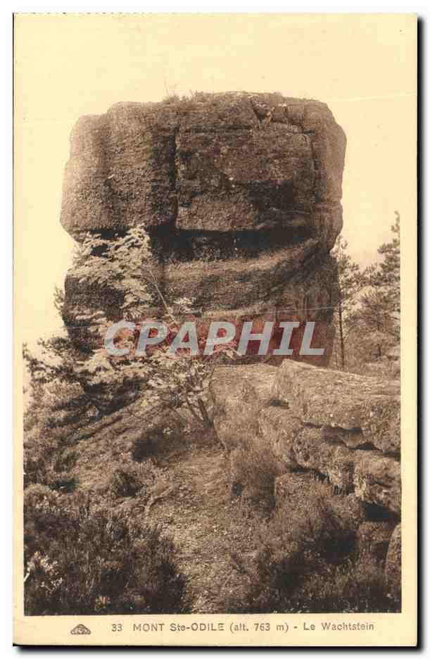 CPA Mont Ste Odile Le Wachtstein