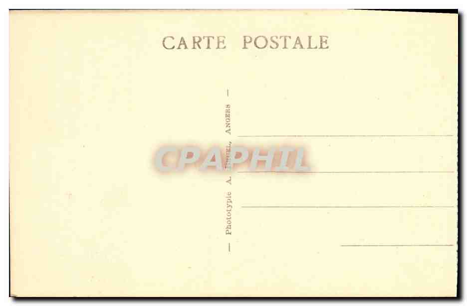 CPA Chinon Le Chateau Porte d Entree — Rückseite