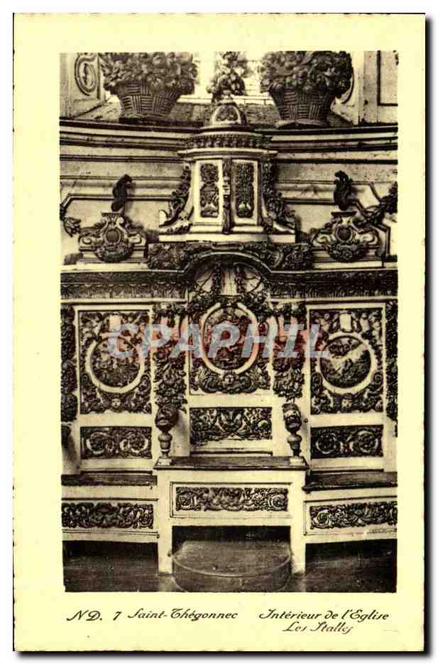 Saint-Thégonnec — Intérieur de l'église Les Italkij — N.D. 7