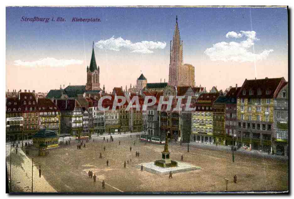CPA Strasubourg Kaiserpalast 