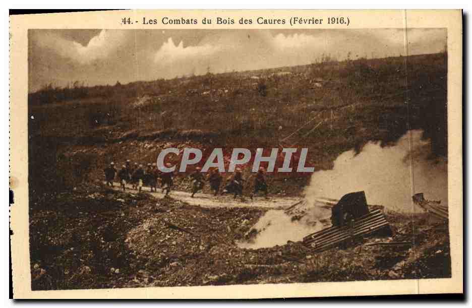 Les Combats du Bois des Caures — Février 1916 — Édition Léon POIRIER