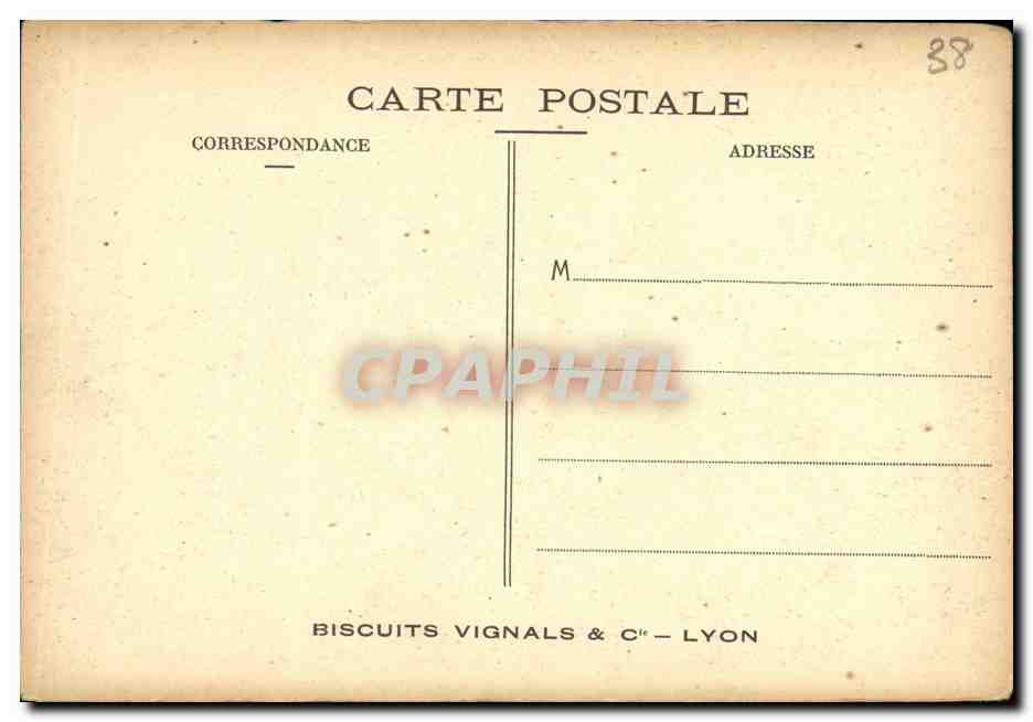 CPA Les Chateaux De France Vizille — Rückseite