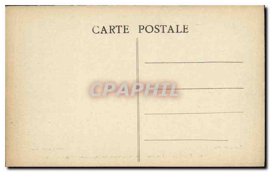 Les Lacs Carré et Cottepen aux Sept-Laux (2151 m.) — Dauphiné — Phot. Combier, Iacon — Éd. Franquet, n° 671 — Achterkant
