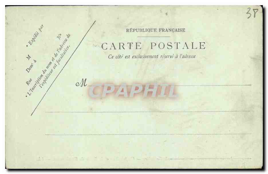 CPA Dauphine Environs de Grenoble Chapareillan et la Vallee du Gresevaudan — Rückseite