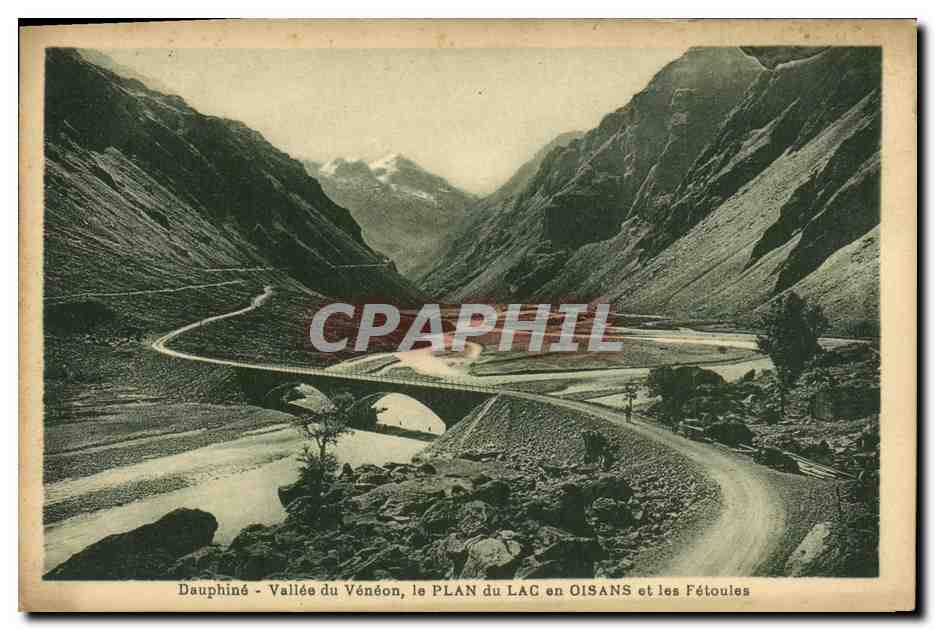 Dauphiné - Vallée du Vénéon, le PLAN du LAC en OISANS et les Fétoules