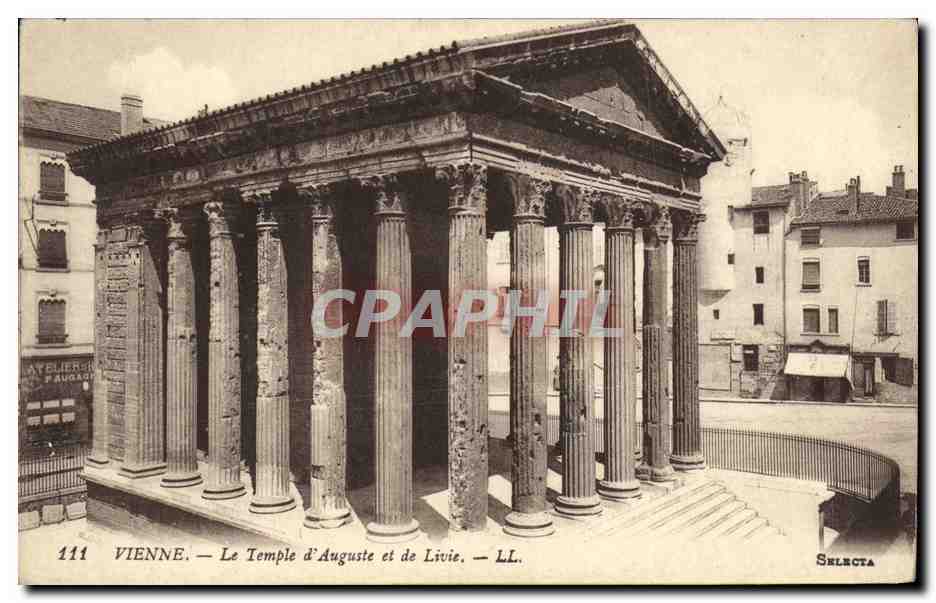 Wien — Der Tempel des Augustus und Livie — Selrota, Nr. 111