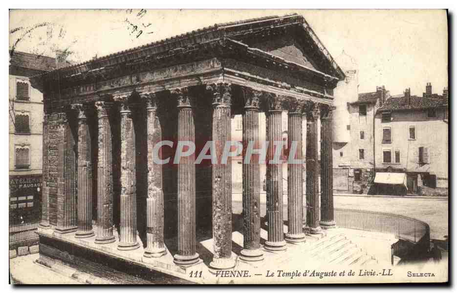 Vienne — Le Temple d'Auguste et de Livie — Selecta, n° 111