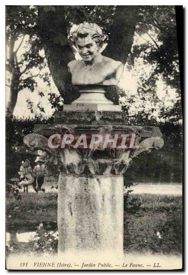 Vienne (Isère) — Jardin Public — Le Faune — LL. — n°121