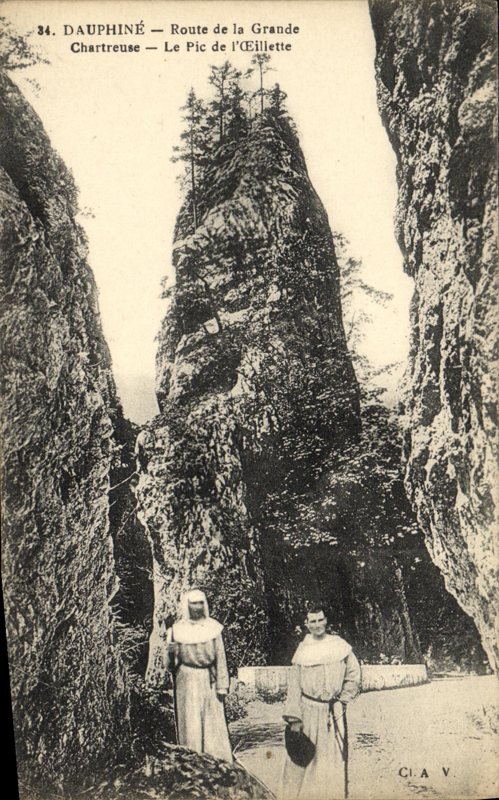 Dauphiné — Strada della Grande Chartreuse — Il Pic de l'Éillette — CI.A.V.