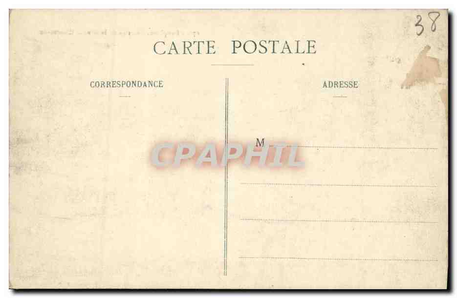 Eingang zur Grande Chartreuse — Dauphiné — Verlag L.P., Grenoble, Nr. 677 — Rückseite