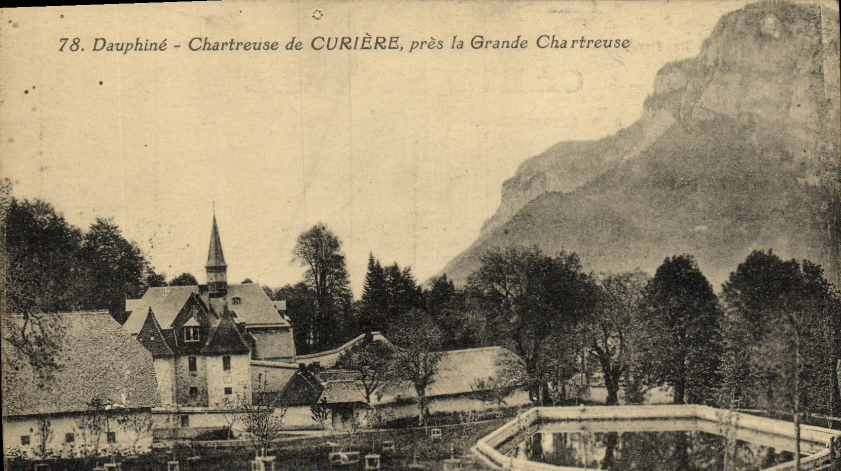 Chartreuse de CURIÈRE, près la Grande Chartreuse — Dauphiné — n°78