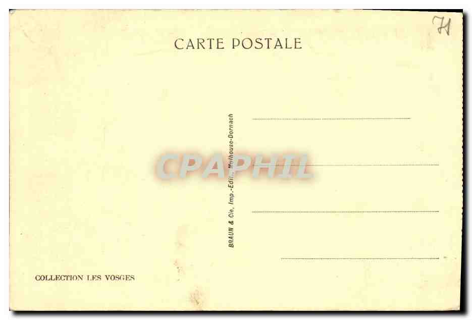 CPA Fougerolles La Mairie — Rückseite