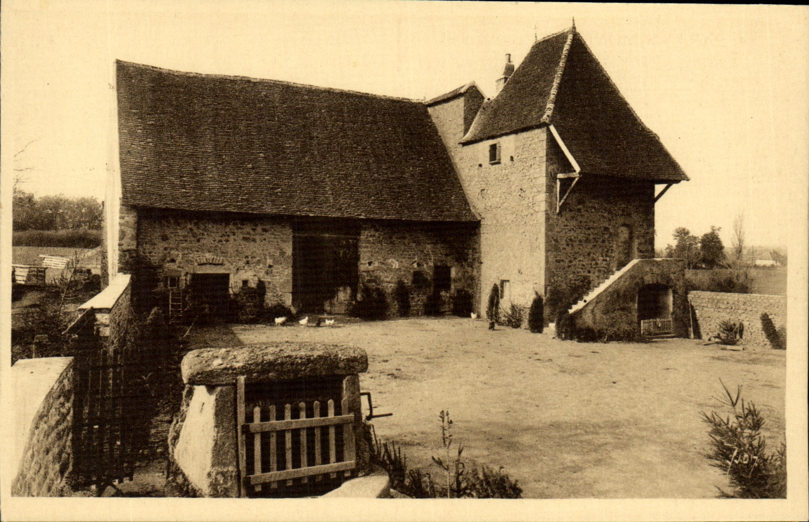 Haute-Cour (Saône-et-Loire) — Maison où naquit Ste Marguerite-Marie Alacoque — Éditions d'Art YON, Paris