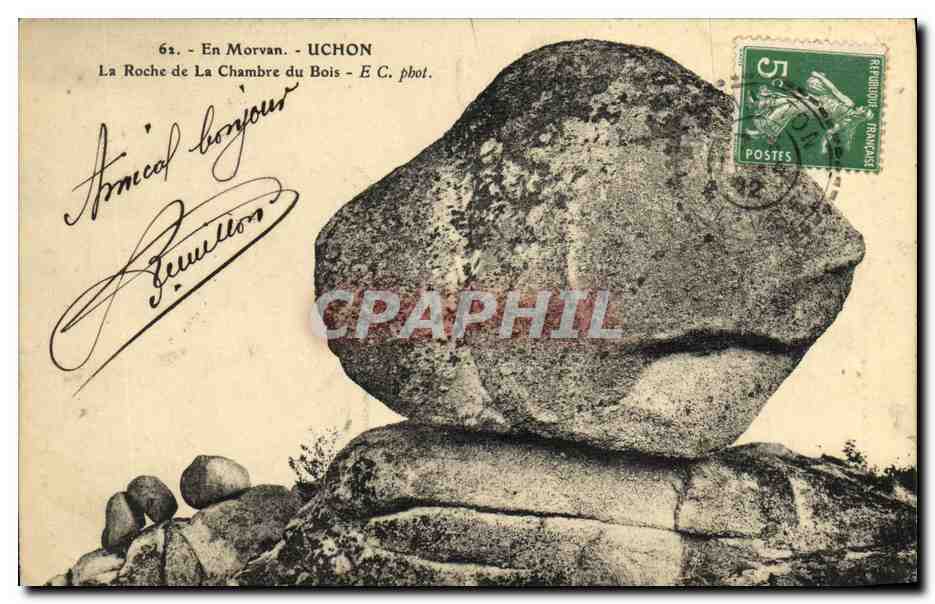 La Roche de La Chambre du Bois — Uchon, Morvan — E.C. pbot.