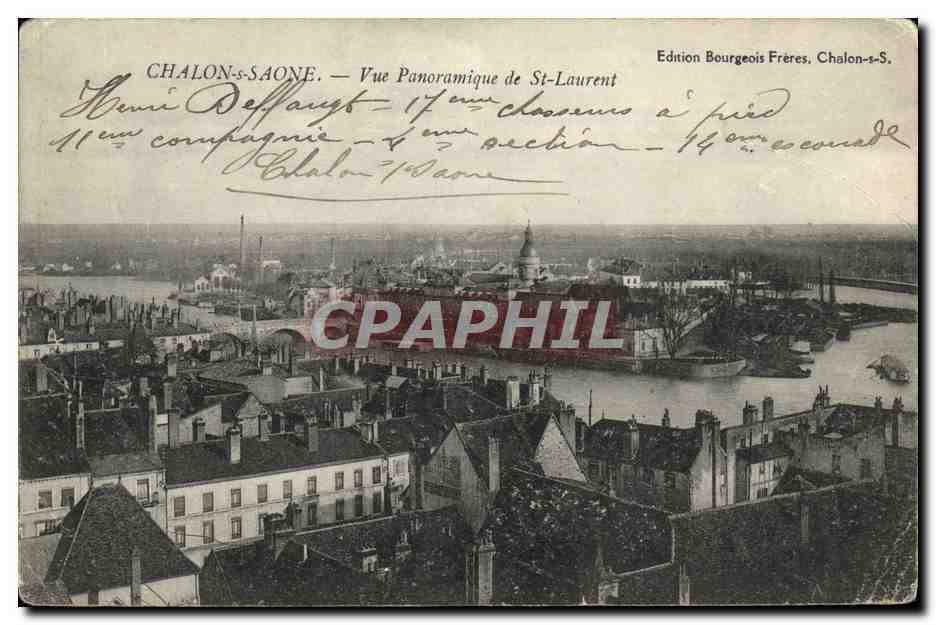 CPA Chalon Sur Saone Vue Panoramique de St Laurent