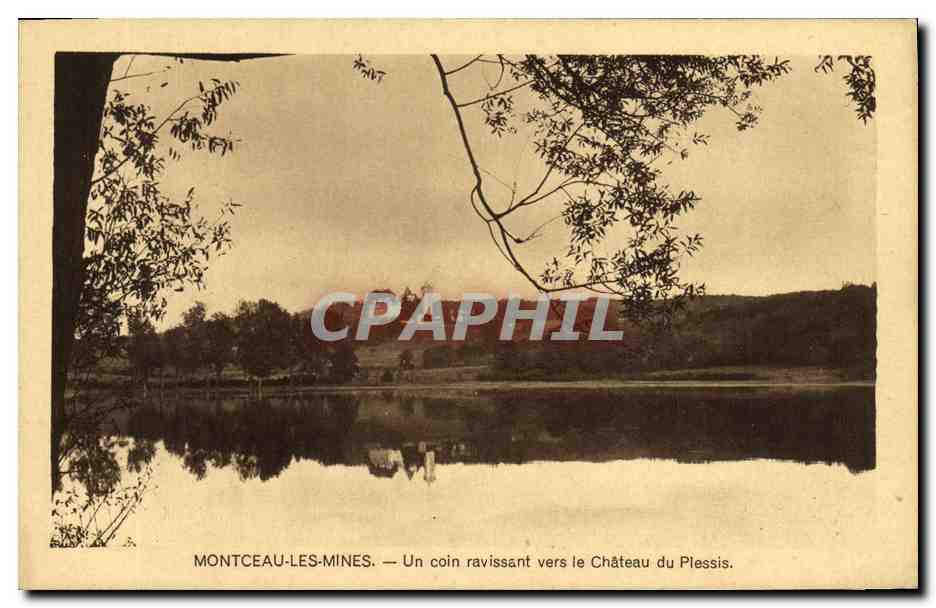 Montceau-les-Mines — Ein charmantes Eckchen in der Nähe des Schlosses du Plessis — L. Hériol, Fotograf