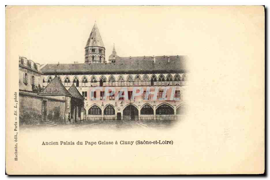 CPA Cluny Ancien palais du pape Gelase