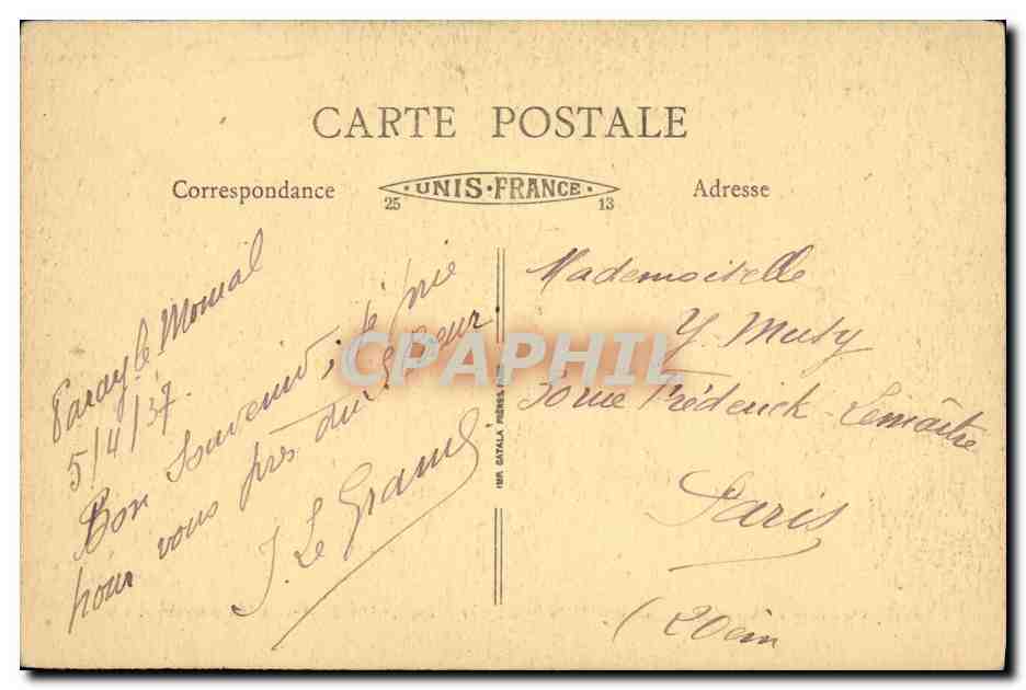 Pasay-le-Monial — Chapelle de la Visitation — La Châsse de Sainte-Marguerite-Marie — B.F. n°34 — Reverso