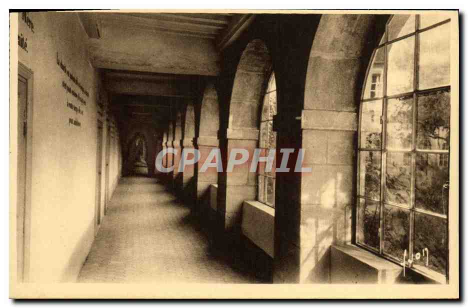 CPA Paray le Monial Un cloitre du monastare de la Visitation