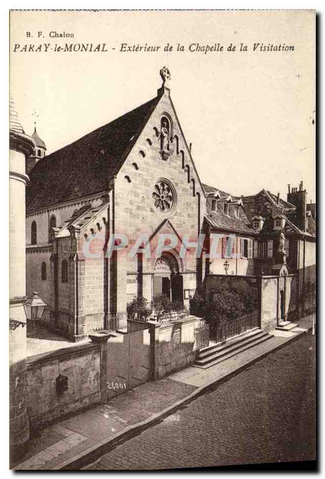 Paray-le-Monial - Exterieur de la Chapelle de la Visitation — B. F. Chalon, n° 24961