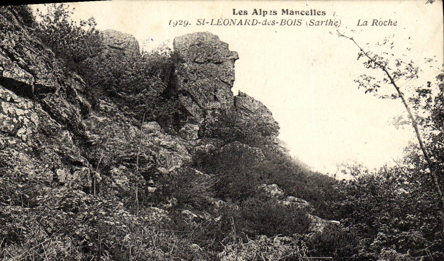 Les Alp's Mancelles — La Roche — St-Léonard-des-Bois (Sarthe) — éditeur inconnu, n° de série non visible