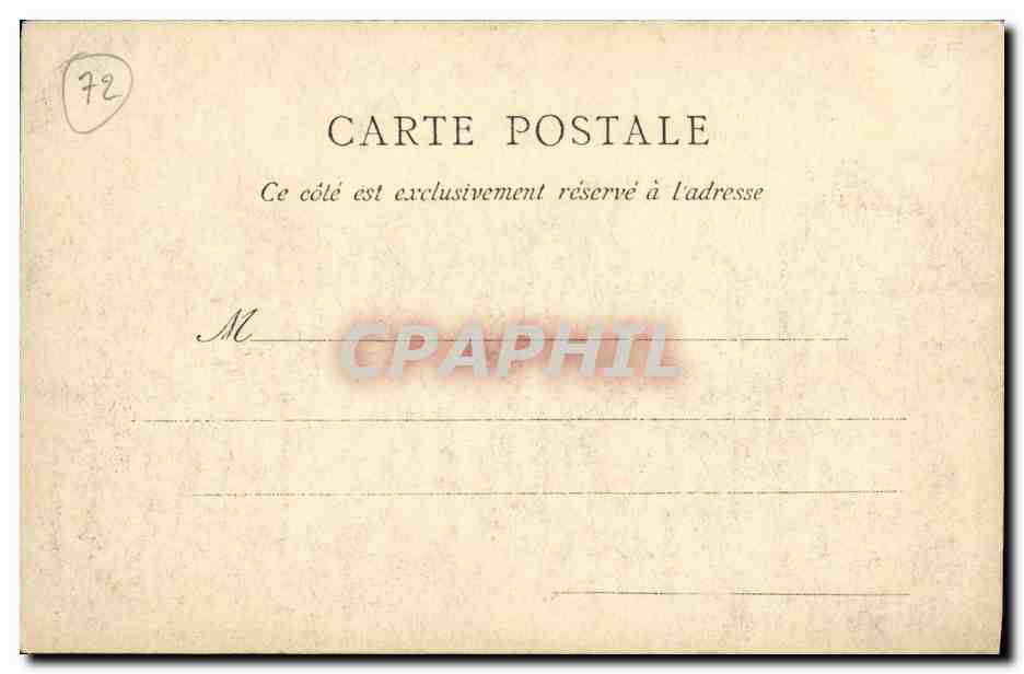 Saint-Léonard-des-Bois — La Vallée — La C.P.A. Paris, n°82 — Rückseite