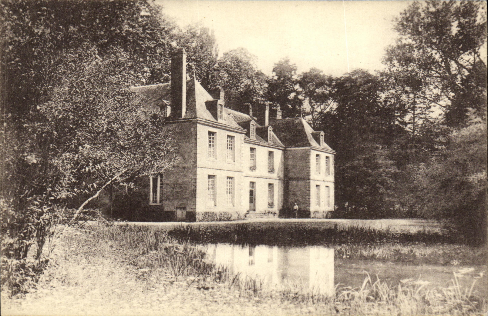 Château du Pont — Juillé par Beaumont-sur-Sarthe — Pavv-Legard, édit. Stillé (Sarthe)