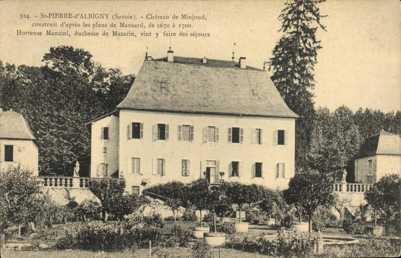 CPA St PIerre d Albigny Chateau de Minjond