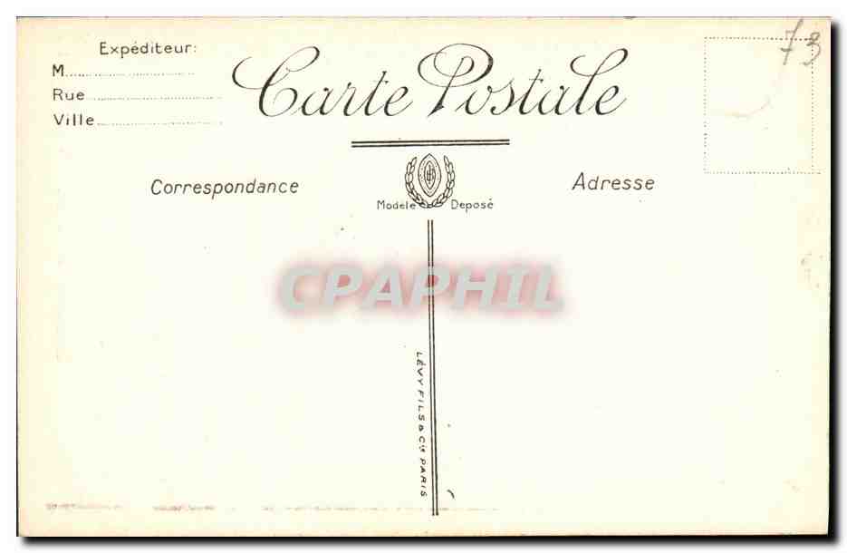 CPA De Villard de lans a Pont en Royans Gorges de la Bourne  — Rückseite