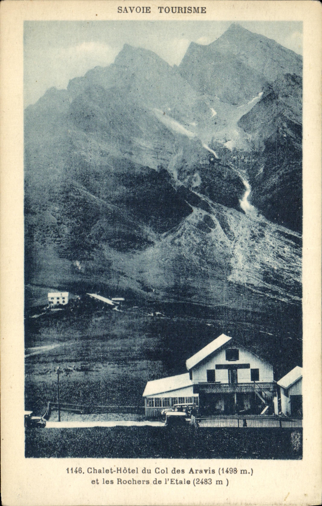 CPA Chalet Hotel du col des Aravis et les Rochers de l Etale
