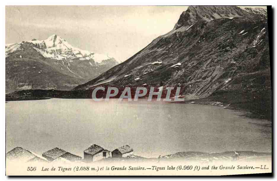 CPA Lac de Tignes et la Grande Sassierre 