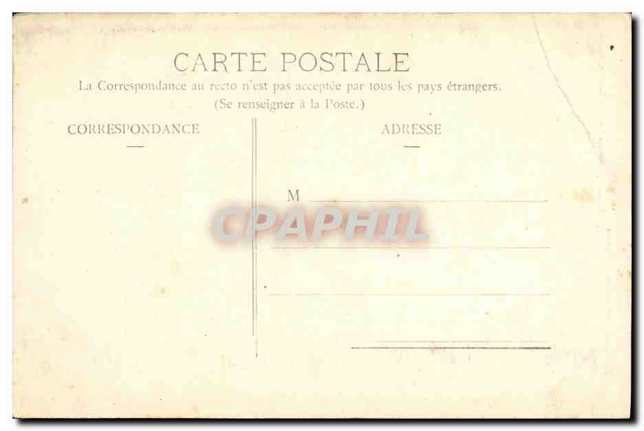 CPA Amiens Eglise St Martin — Rückseite