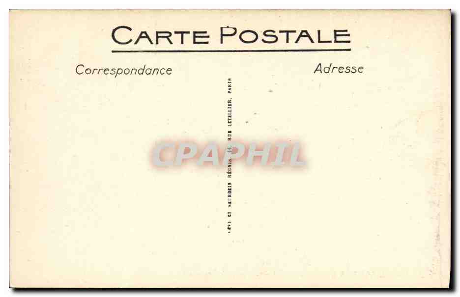 CPA Mers les Bains La Plage a Maree haute — Verso