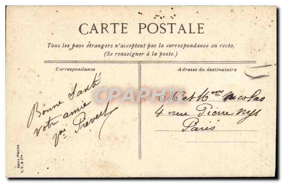 CPA Mers Enfants jouant sur la Plage — Verso