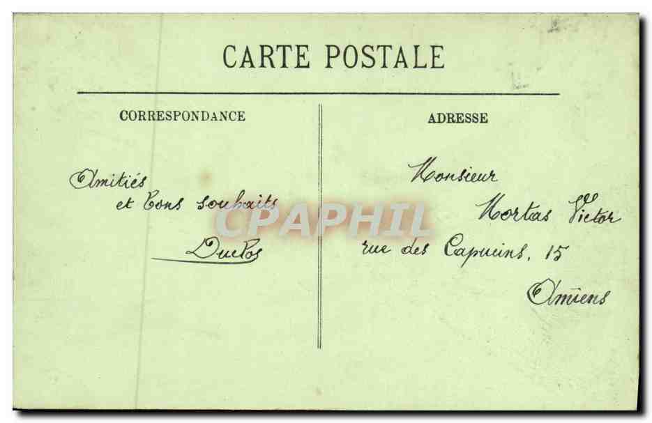 Amiens — Le Bassin de la Hotoie — LL. n°141 — Achterkant