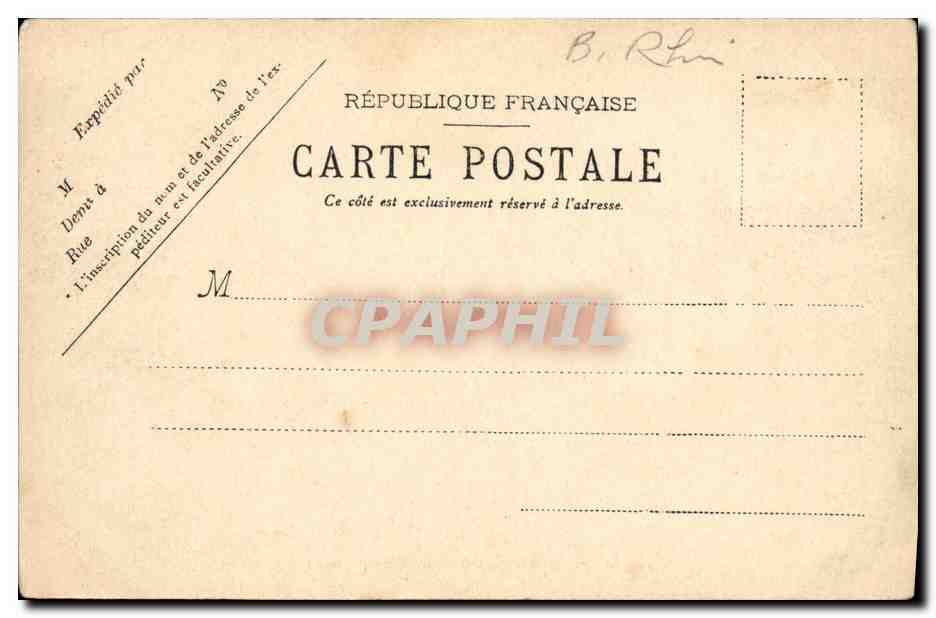 CPA Marmoutier vu de Rougemont — Rückseite