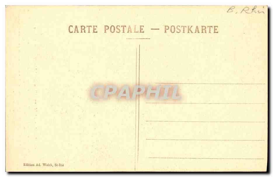 Entrée du Château du Hoh-Barr — près de Saverne — Édition Ad. Weich, N° 7369 — Rückseite