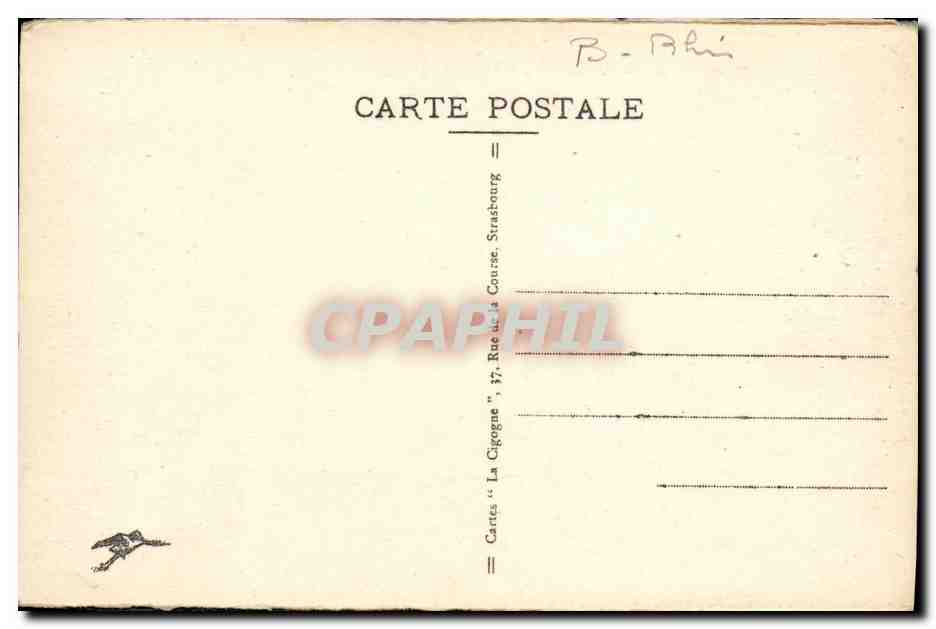 CPA Haut Barr pres de Saverne Le Pont du Dlable — Rückseite